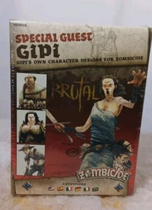Zombicide Expansion Black Plague Special Guest Gipi Figure / Cards - Picture 1 of 14