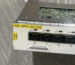 Cisco A9K-MPA-8X10GE ASR 9000 8-port 10-Gigabit Ethernet Modular PortAdapter - Picture 1 of 6
