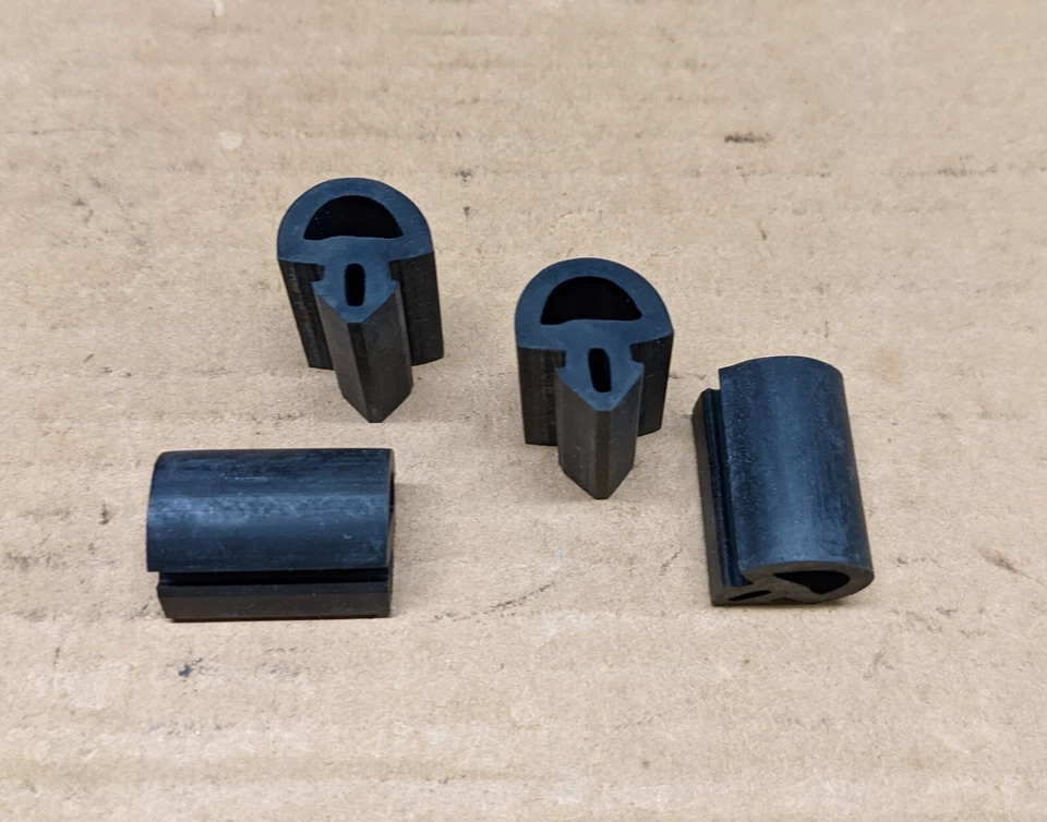 NEW 1972-1980 Dodge Truck Rubber DOOR BUMPER SET RamCharger Plymouth TrailDuster - Image 1 of 1