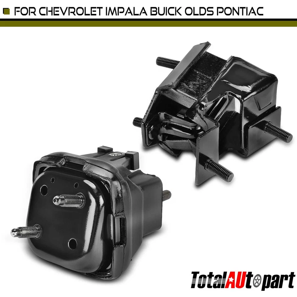 2x Engine Mount for Buick LaCrosse 2008-2009 Chevrolet Impala Pontiac V8 5.3L - Image 1 of 4