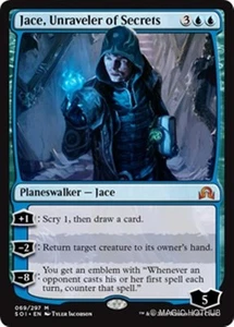 MTG - JACE, UNRAVELER OF SECRETS - Shadows over Innistrad (M) - Picture 1 of 1