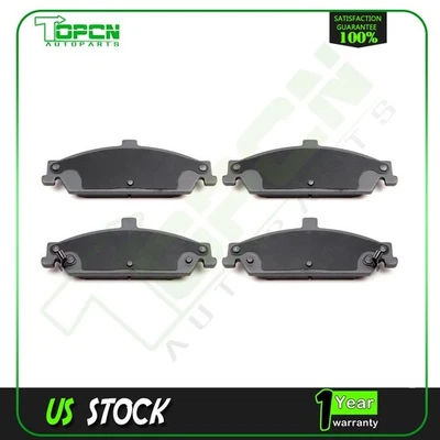 Pastillas de freno delanteras de cerámica TPATD727CC 4 PIEZAS para Chevrolet Oldsmobile Alero Pontiac Foto 1 de 4