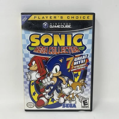 Sonic Mega Collection Nintendo GameCube GC (No Manual) - Tested & Works - Image 1 of 4