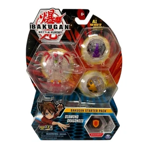 Bakugan Battle Planet Brawlers DIAMOND DRAGONOID Starter Pack Spin Master NIB - Picture 1 of 10