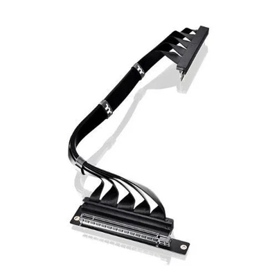 Thermaltake PCIe4.0 90Degree 400mm Riser Cable, AC-077-CO1OTN-C1 - Image 1 of 4