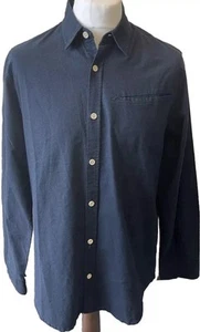FOLK Taglia Large Navy Overshirt Eddy Shirt Nuova con etichette Folk Taglia 4 - Foto 1 di 13