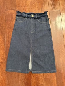 EUC SEE BY CHLOE Jeansrock Größe 36 Made In Portugal Raw Edge Details - Bild 1 von 8