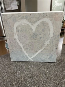 Sugarboo Herz Holz Wandbild 12” x 12” Top! - Bild 1 von 11