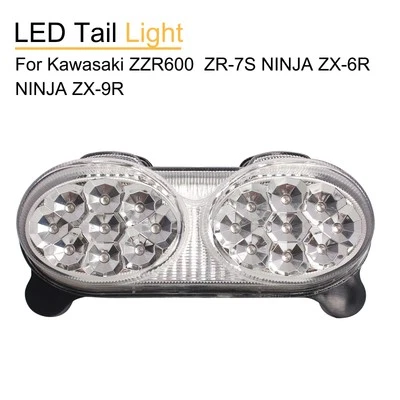 LED Turn Signals Tail Light For Kawasaki Ninja ZX-6R 1998-2002 ZX-9R 1998-2003 - Image 1 of 4