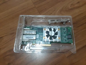 new cisco Qlogic Cisco UCSC-PCIE-Q8362 10GB Dual Port pcie Network Adapter Card - Afbeelding 1 van 7