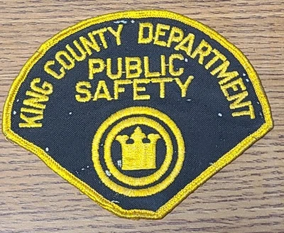WA - King County Washington Department of Public Safety Vintage Shoulder Patch - Image 1 of 3