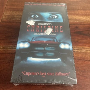 Vintage CHRISTINE horror VHS SEALED Slasher John Carpenters 1983 Film -1999 VHS - Imagen 1 de 7