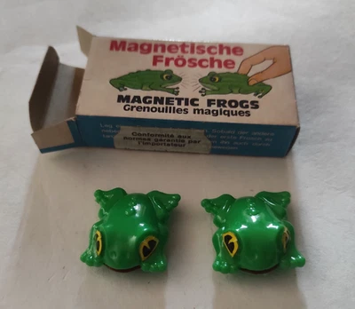 Vintage MAGNETO  grenouilles magnetiques - Magnetic Frogs  Western Germany - Photo 1/4