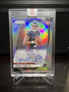 2024 Panini Prizm Michael Penix Jr. RC Auto Silver #378 Sealed - Picture 1 of 2