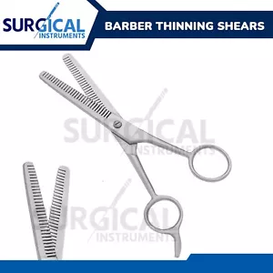 6.5" Double Teeth Hair Salon Stylist Barber Thinning Scissors Shear German Grade - Picture 1 of 4
