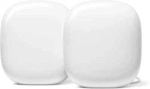 NEW Google - Nest Wifi Pro 6e AXE5400 Mesh Router (2-pack) - Snow - Picture 1 of 2