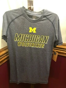 * Herren Shirt Michigan Wolverines grau Knights Apparel Gr. S 34/36 T-Shirt Top - Bild 1 von 7