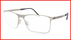 Marco de gafas Porsche Design P8256 oro mate hecho en Italia 57-17-145, 42 - Imagen 1 de 10