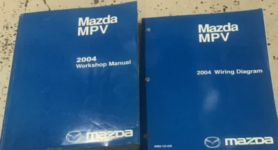 2004 Mazda MPV Furgoneta Servicio Reparación Tienda Taller Manual De Con Etm OEM - Imagen 1 de 4