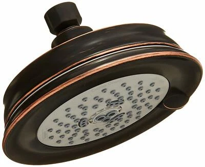 Hansgrohe 04333920 Croma 100 Classic 3-Jet Showerhead Rubbed Bronze - Image 1 of 3