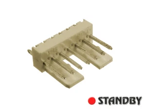 10pcs MOLEX 22-04-1071 7 POSITION VERTICAL HEADER WITH FRICTION RAMP 5045-07A - Bild 1 von 2