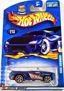 Hot Wheels 210 Dodge Sidewinder, tarjeta variante 2002 tarjetas y autos como nuevos - Imagen 1 de 2