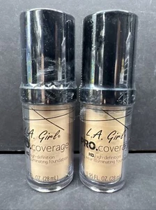 LA Girl - Pro Coverage HD Foundation - Fair 0.95 fl oz (2-pack) - Picture 1 of 2
