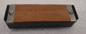 Vintage P.S. OLT No. F-6 Turkey Call - Picture 1 of 3