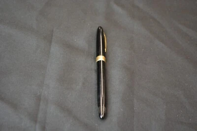 Sheaffer's negro con snorkel usado/sin servicio/dañado Foto 1 de 4