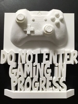 SSWI X-Box Do Not Disturb Door Sign or Display Stand Gamer for XBOX X BOX - Image 1 of 4