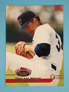 1993 Topps Stadium Club Nolan Ryan Texas Rangers #353 ⚾ - Picture 1 of 2