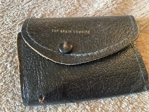 Vintage 1960’s Cowhide Leather Key Holder 3.5 Inch - Picture 1 of 5
