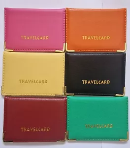 Nuova Oyster Travel Card Bus Pass Portacarta Ferroviaria Portafoglio Tascabile Custodia Regno Unito - Foto 1 di 1
