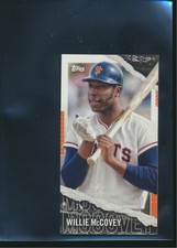 2020 Topps Rip Mini SP SSP Image Variation #M-40 Willie McCovey Giants