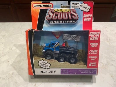2008 Matchbox Power Scouts Mega-Duty Truck 6x6 NEW STOMPER - Image 1 of 4