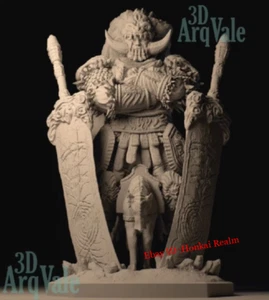 Modellino figure Elden Radahn in resina non assemblato non verniciato 100 mm - Foto 1 di 2