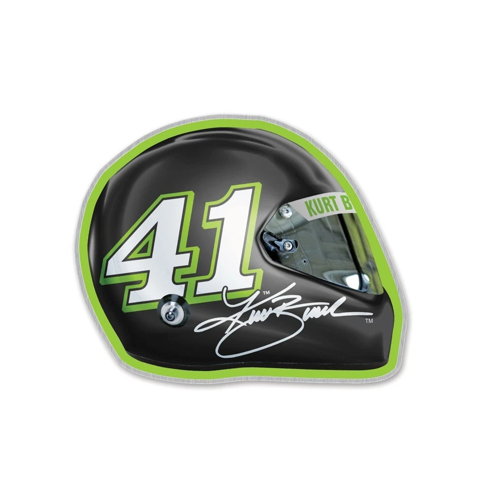Kurt Busch 2017 Wincraft #41 Monster Green Helmet Pin Carded FREE SHIP - Image 1 of 1