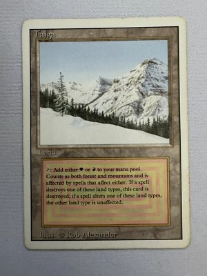 Taiga-Revised Edition-Magic The Gathering-MTG-PL 1 - Image 1 of 2