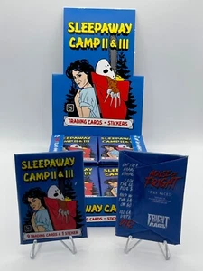 Fright Rags Sleepaway Camp II &III Unopened Wax Pack Cards Horror Movie - Picture 1 of 8