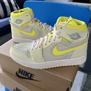 Nike Air Jordan 1 Zoom CMFT 2 Limón Twist Amarillo Citrón DV1305-800 Para mujeres Nuevas - Imagen 1 de 6