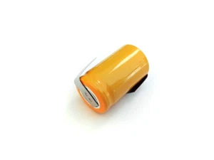 Akku-Zelle 1/2AA mit Z-Lötfahne NI-MH 1.2V 600mAh Industriezelle - Bild 1 von 1