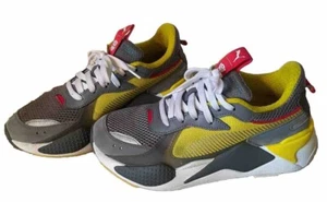 Size 7 - PUMA Transformers x RS-X Bumblebee Yellow/Grey - Picture 1 of 7