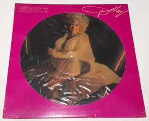 Dolly Parton "Great Balls Of Fire" 1979 MINT SEALED Ltd Edition Picture Disc LP - Picture 1 of 9