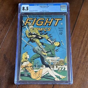 Fight Comics #42 (1946) - GGA! Good Girl! - CGC 8.5!