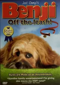 Benji Off the Leash DVD 2004 BRAND NEW FACTORY SEALED - Imagen 1 de 2