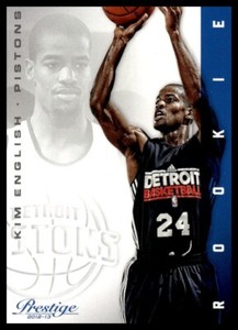2012-13 Prestige #241 Kim English RC Rookie Card