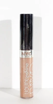 NYC Liquid Lip Shine Lip Gloss 582 NUDE YORK CITY Discontinued SEALED - Image 1 of 2