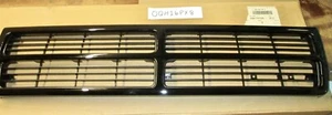 Mopar QH16PX8 grille 1991 1992 1993 1994 1995 Dodge Caravan, black, 4676462, NOS - Picture 1 of 3