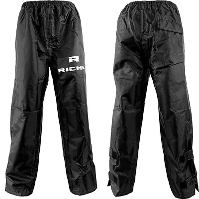 Richa Rain Warrior Motorcycle/Walking 100% Waterproof Over Trousers - All Sizes