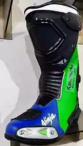 Motocross/Motorrad Stiefel/Motorradschuhe-BLAU-Gr-38,39,40,41,42,43,44,45,46,47, - Picture 1 of 5